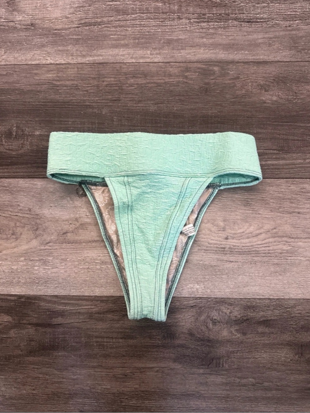 Free People Mint Green Bikini Bottom